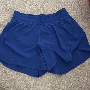 Women's Blue Athletic Shorts